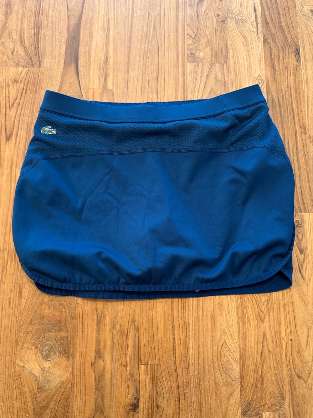 Lacoste Athletic Skort Women’s 26 (36 Lacoste sizing) Blue & Orange